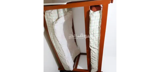 سرير طابقين خشب زين