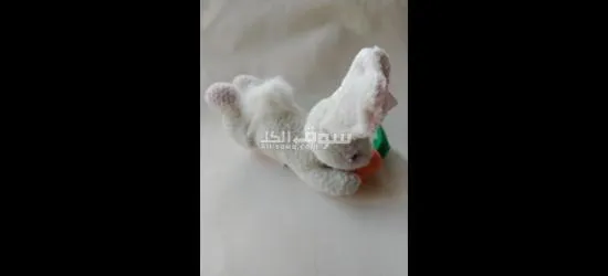 Plush bunny battery operated