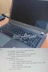 لابتوب مستعمل جديد نظيف free delivery إلى اي منطقة + مع شنطة و mouse