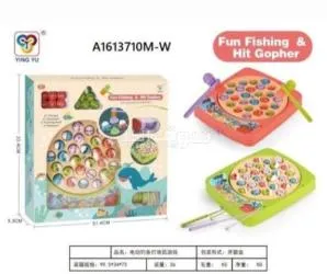 Fishing game and hit gopher