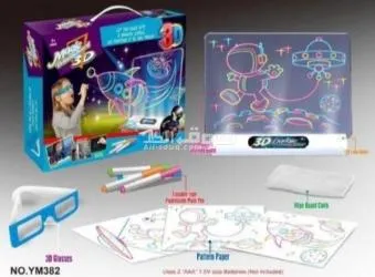 Magic drawing board 3D