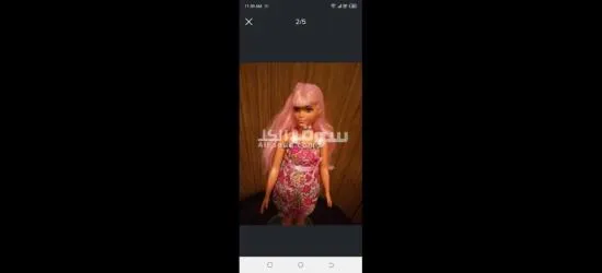 Barbie CURVY Mattel Stylish Still Good condition doll, each 1=18$